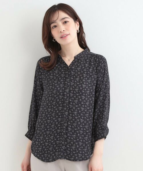 SHOO・LA・RUE / シューラルー シャツ・ブラウス | 前あきサテンブラウス | 詳細9