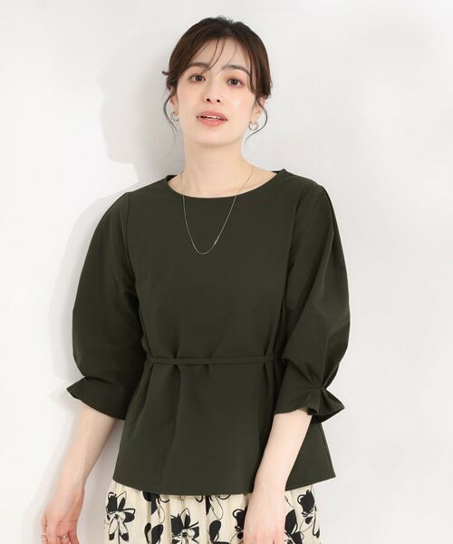 SHOO・LA・RUE / シューラルー シャツ・ブラウス | サッカーウエストリボンブラウス | 詳細10