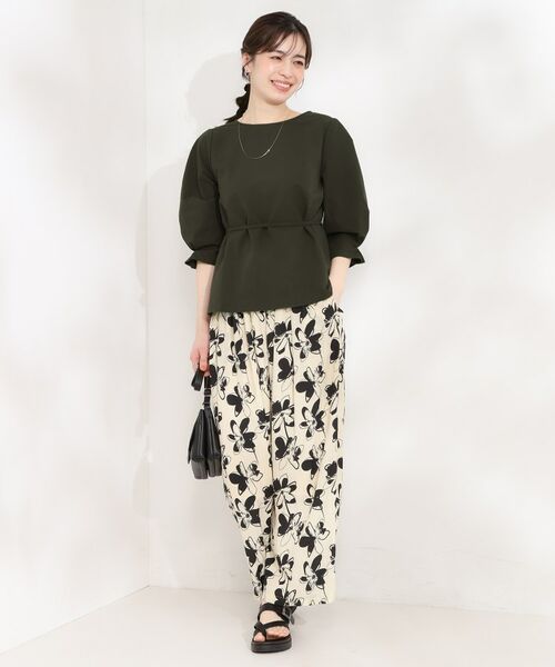 SHOO・LA・RUE / シューラルー シャツ・ブラウス | サッカーウエストリボンブラウス | 詳細13