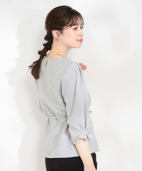 SHOO・LA・RUE / シューラルー シャツ・ブラウス | サッカーウエストリボンブラウス | 詳細16