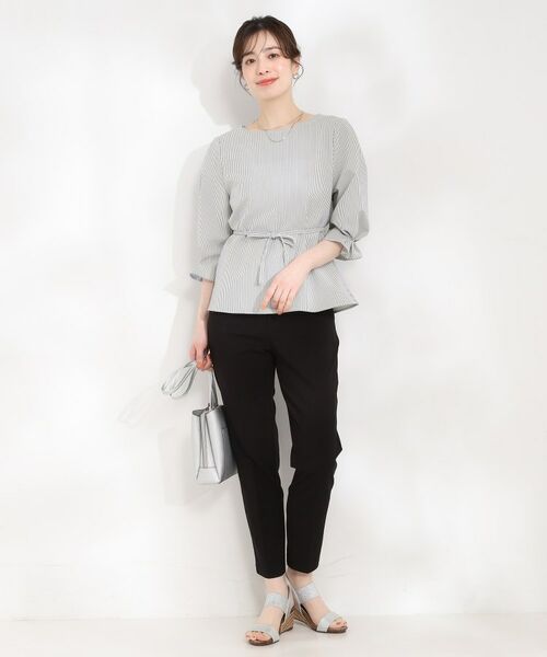 SHOO・LA・RUE / シューラルー シャツ・ブラウス | サッカーウエストリボンブラウス | 詳細19