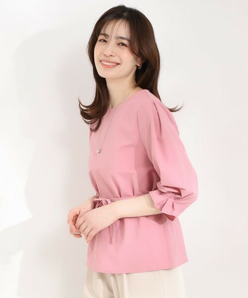 SHOO・LA・RUE / シューラルー シャツ・ブラウス | サッカーウエストリボンブラウス | 詳細2