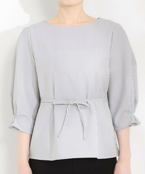 SHOO・LA・RUE / シューラルー シャツ・ブラウス | サッカーウエストリボンブラウス | 詳細22