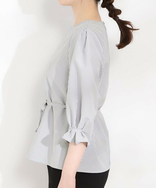 SHOO・LA・RUE / シューラルー シャツ・ブラウス | サッカーウエストリボンブラウス | 詳細23