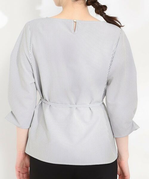 SHOO・LA・RUE / シューラルー シャツ・ブラウス | サッカーウエストリボンブラウス | 詳細24