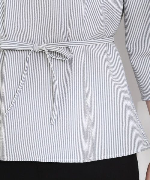 SHOO・LA・RUE / シューラルー シャツ・ブラウス | サッカーウエストリボンブラウス | 詳細29