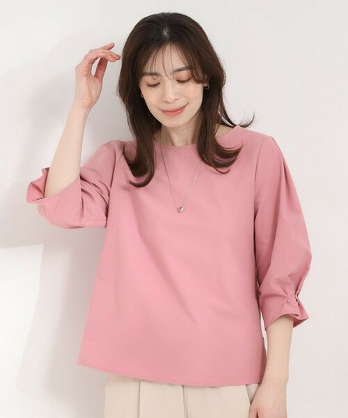 SHOO・LA・RUE / シューラルー シャツ・ブラウス | サッカーウエストリボンブラウス | 詳細3