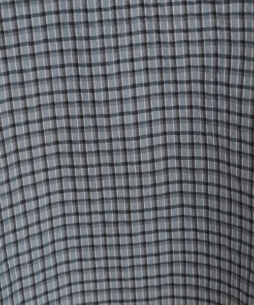 SHOO・LA・RUE / シューラルー シャツ・ブラウス | 【セットアップ可】サッカーチェック柄ブラウス | 詳細8