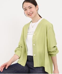 SHOO・LA・RUE / シューラルー シャツ・ブラウス | シアーVネックブラウス