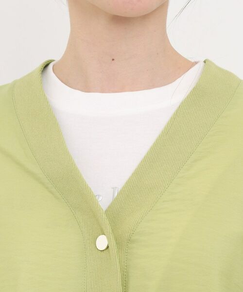 SHOO・LA・RUE / シューラルー シャツ・ブラウス | シアーVネックブラウス | 詳細16