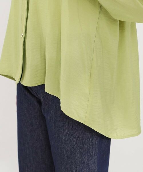 SHOO・LA・RUE / シューラルー シャツ・ブラウス | シアーVネックブラウス | 詳細18