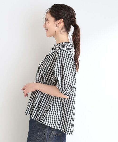 SHOO・LA・RUE / シューラルー シャツ・ブラウス | 【イジケア】麻調スキッパーブラウス | 詳細18