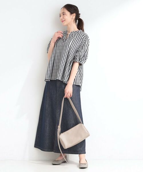 SHOO・LA・RUE / シューラルー シャツ・ブラウス | 【イジケア】麻調スキッパーブラウス | 詳細19