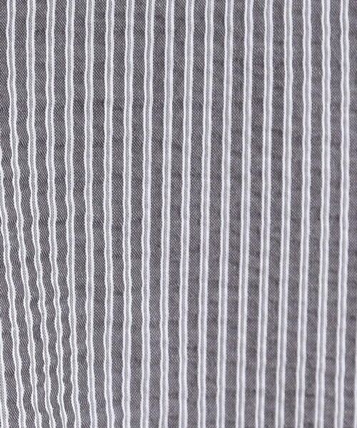 SHOO・LA・RUE / シューラルー シャツ・ブラウス | ストライプフードシャツ | 詳細8