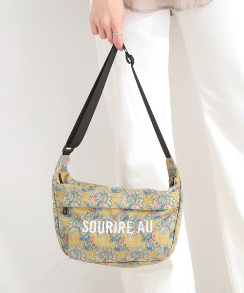SHOO・LA・RUE / シューラルー ショルダーバッグ | ラタプリントショルダーバッグ（イエロー(132)）