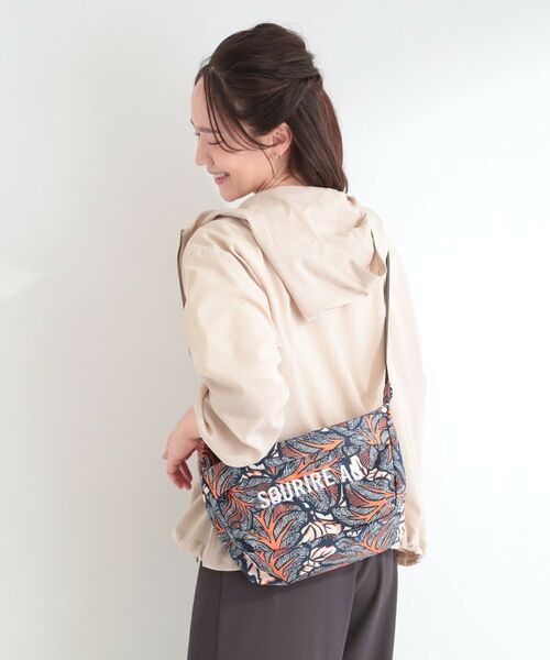 SHOO・LA・RUE / シューラルー ショルダーバッグ | ラタプリントショルダーバッグ（オレンジ(166)）