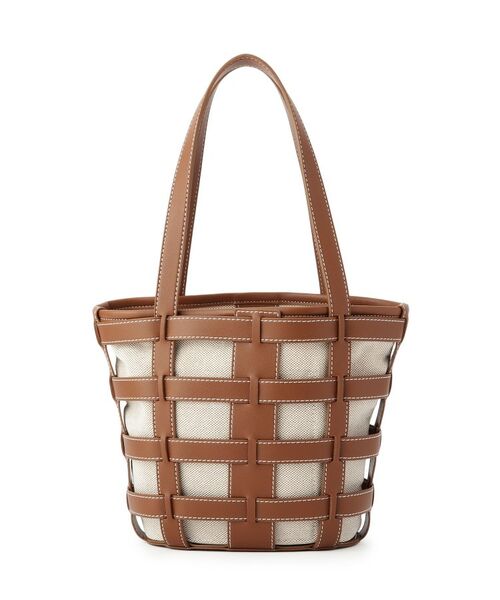 SHOO・LA・RUE / シューラルー トートバッグ | 格子レイヤードトートバッグ | 詳細6