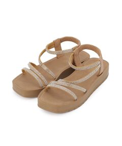 SHOO・LA・RUE / シューラルー サンダル | キラキラチューブサンダル