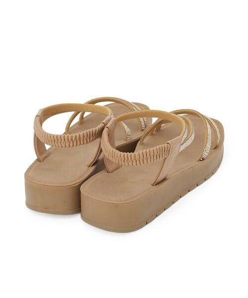 SHOO・LA・RUE / シューラルー サンダル | キラキラチューブサンダル | 詳細3