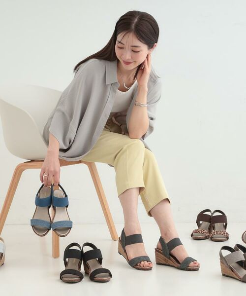 SHOO・LA・RUE / シューラルー サンダル | 片手ではけるサンダル　シューダル26SS | 詳細23