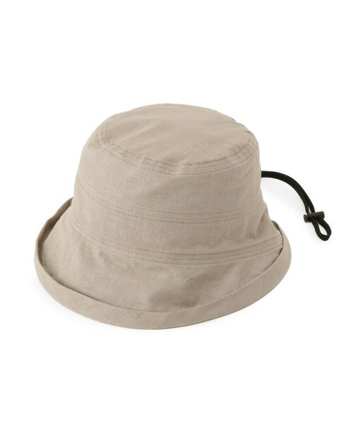 SHOO・LA・RUE / シューラルー ハット | 【UV/吸水速乾】つば先UPハット（グレージュ(050)）