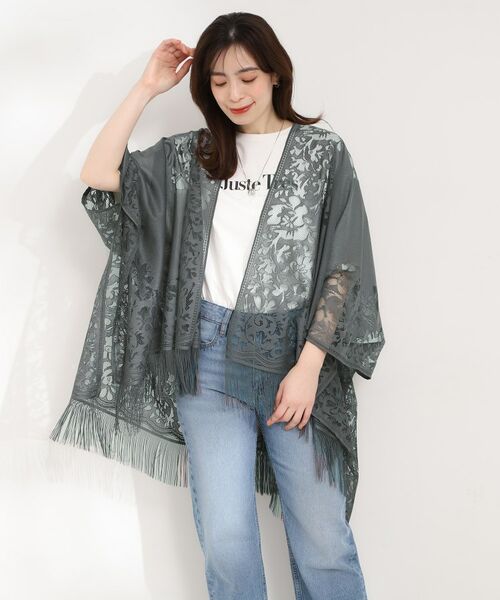 SHOO・LA・RUE / シューラルー ポンチョ | レースポンチョ | 詳細1