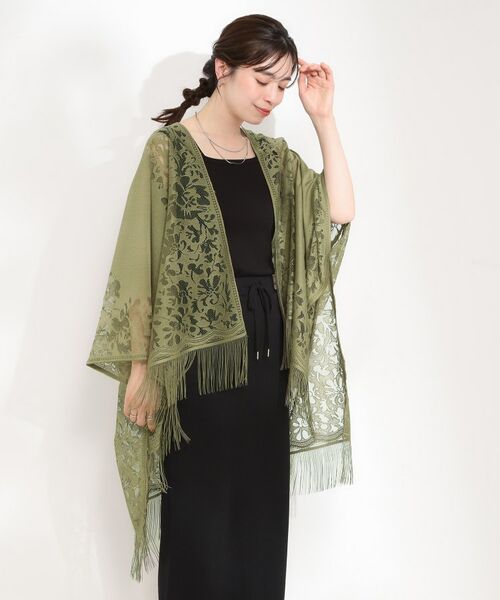 SHOO・LA・RUE / シューラルー ポンチョ | レースポンチョ | 詳細10