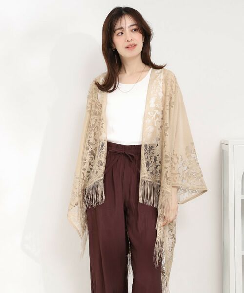 SHOO・LA・RUE / シューラルー ポンチョ | レースポンチョ | 詳細13