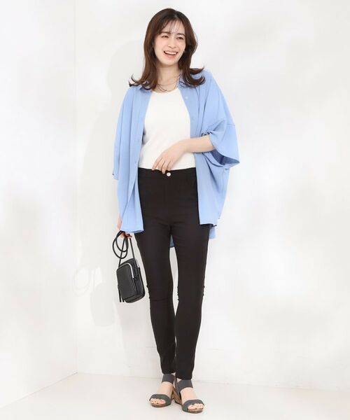 SHOO・LA・RUE / シューラルー パンツ | 接触冷感スキニーパンツ | 詳細3