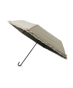 SHOO・LA・RUE / シューラルー 傘 | 【晴雨兼用】ヒートカットフリル折りたたみ傘【because】