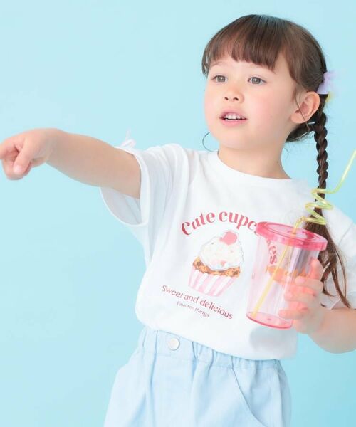 SHOO・LA・RUE / シューラルー Tシャツ | 【100-150cm】カップケージフレークTシャツ | 詳細10