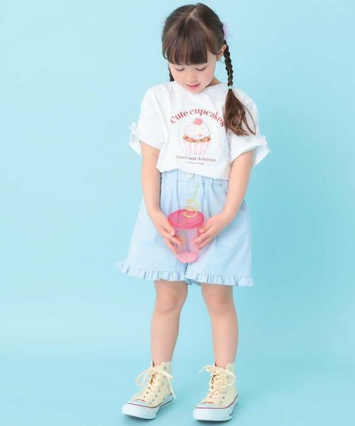 SHOO・LA・RUE / シューラルー Tシャツ | 【100-150cm】カップケージフレークTシャツ | 詳細13