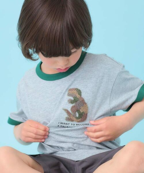 SHOO・LA・RUE / シューラルー Tシャツ | 【100-120cm】サガラ恐竜Tシャツ | 詳細11