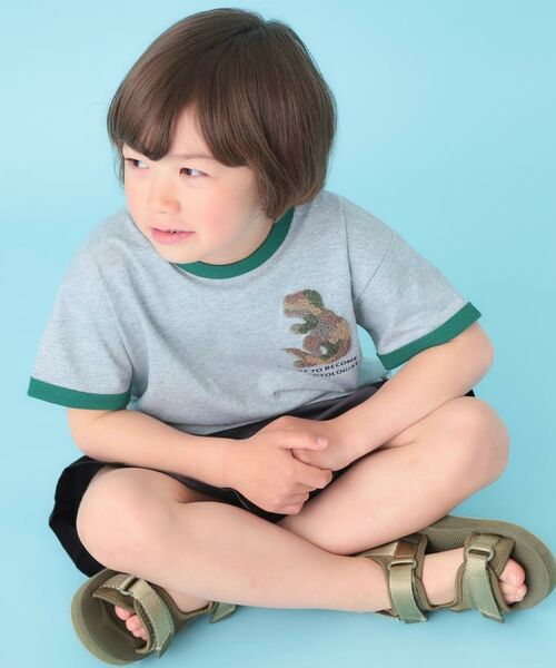 SHOO・LA・RUE / シューラルー Tシャツ | 【100-120cm】サガラ恐竜Tシャツ | 詳細13