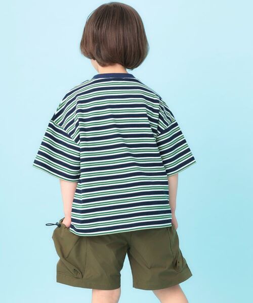 SHOO・LA・RUE / シューラルー Tシャツ | 【100-150cm】マルチボーダーTシャツ | 詳細14