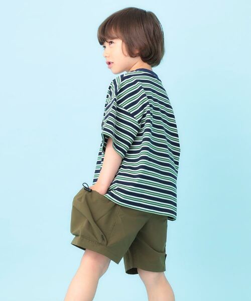 SHOO・LA・RUE / シューラルー Tシャツ | 【100-150cm】マルチボーダーTシャツ | 詳細15