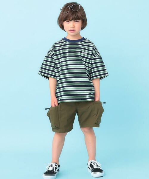 SHOO・LA・RUE / シューラルー Tシャツ | 【100-150cm】マルチボーダーTシャツ | 詳細17