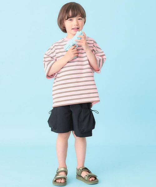 SHOO・LA・RUE / シューラルー Tシャツ | 【100-150cm】マルチボーダーTシャツ | 詳細9