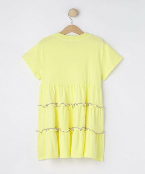 SHOO・LA・RUE / シューラルー ロング・マキシ丈ワンピース | 【100-150cm】配色メローティアードワンピース | 詳細2