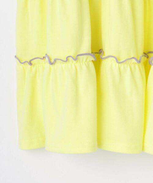 SHOO・LA・RUE / シューラルー ロング・マキシ丈ワンピース | 【100-150cm】配色メローティアードワンピース | 詳細5