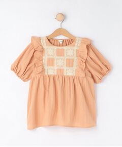 SHOO・LA・RUE / シューラルー チュニック | 【100-150cm】クロシェチュニックブラウス