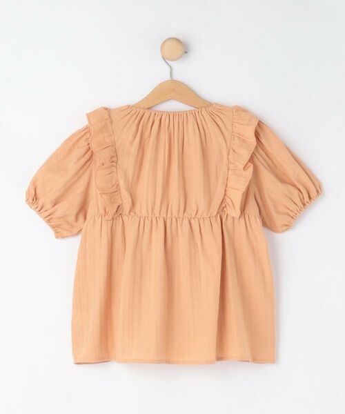 SHOO・LA・RUE / シューラルー チュニック | 【100-150cm】クロシェチュニックブラウス | 詳細2