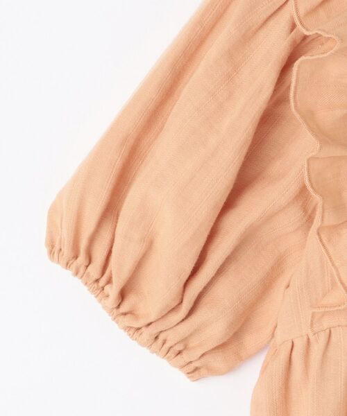 SHOO・LA・RUE / シューラルー チュニック | 【100-150cm】クロシェチュニックブラウス | 詳細4