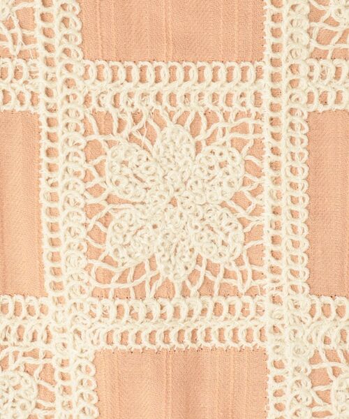 SHOO・LA・RUE / シューラルー チュニック | 【100-150cm】クロシェチュニックブラウス | 詳細6