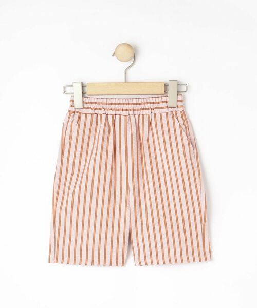 SHOO・LA・RUE / シューラルー ショート・ハーフ・半端丈パンツ | 【110-140cm】サッカーストライプハーフパンツ | 詳細1