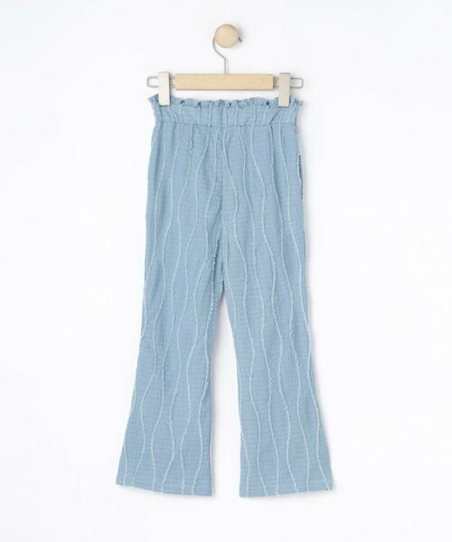 SHOO・LA・RUE / シューラルー パンツ | 【100-150cm】フリンジジャガードフレアパンツ | 詳細2