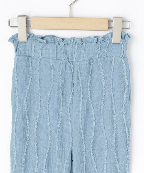 SHOO・LA・RUE / シューラルー パンツ | 【100-150cm】フリンジジャガードフレアパンツ | 詳細3