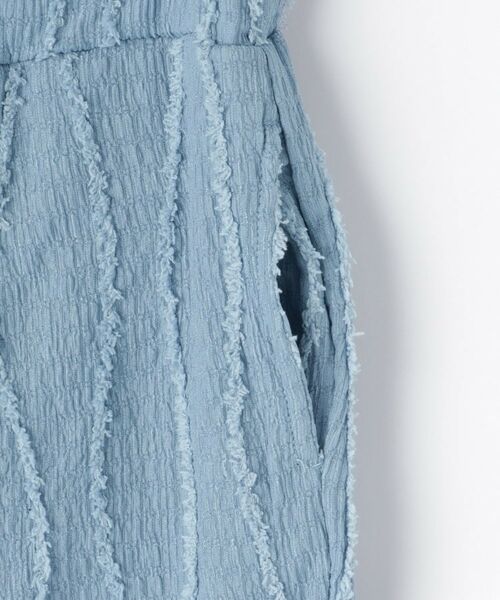 SHOO・LA・RUE / シューラルー パンツ | 【100-150cm】フリンジジャガードフレアパンツ | 詳細4