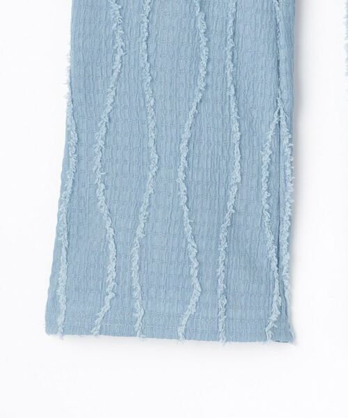 SHOO・LA・RUE / シューラルー パンツ | 【100-150cm】フリンジジャガードフレアパンツ | 詳細5