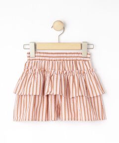 SHOO・LA・RUE / シューラルー ミニ・ひざ丈スカート | 【110-140cm】サッカーストライプフリルスカパン